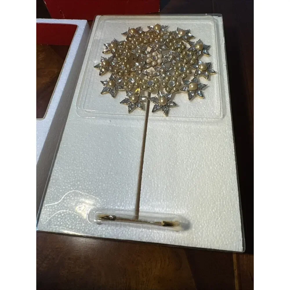 Pottery Barn Jeweled Snowflake Christmas‎ Tree Topper
